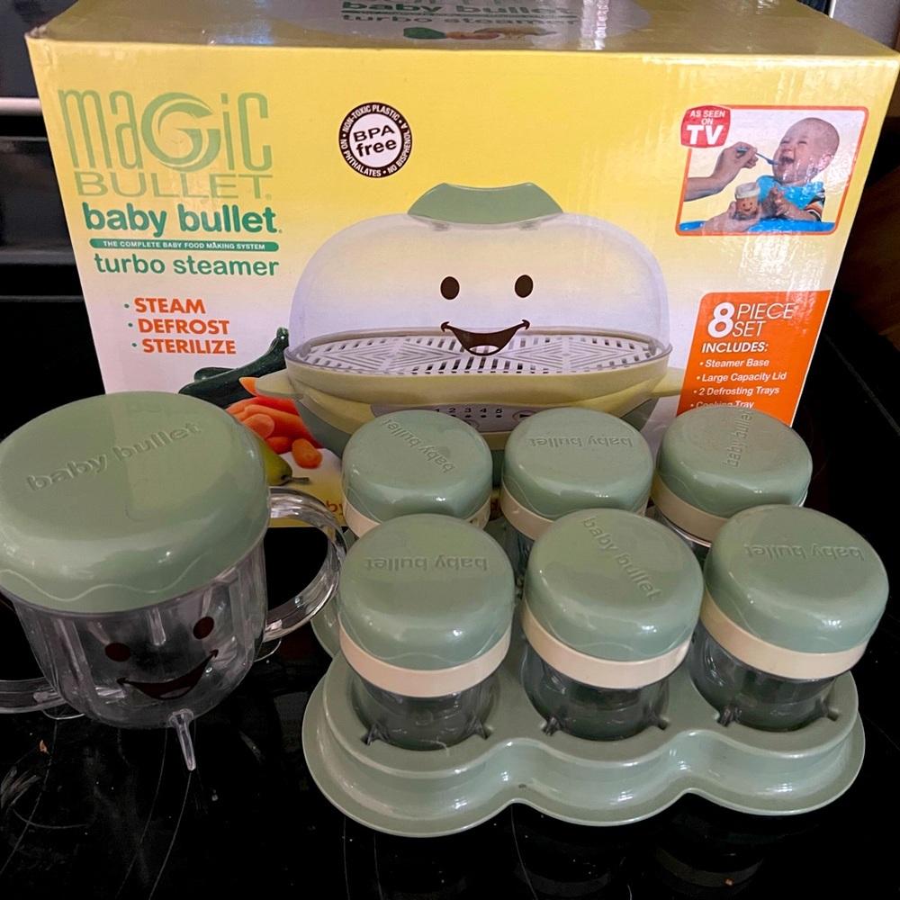 Baby Bullet Steamer New In Box